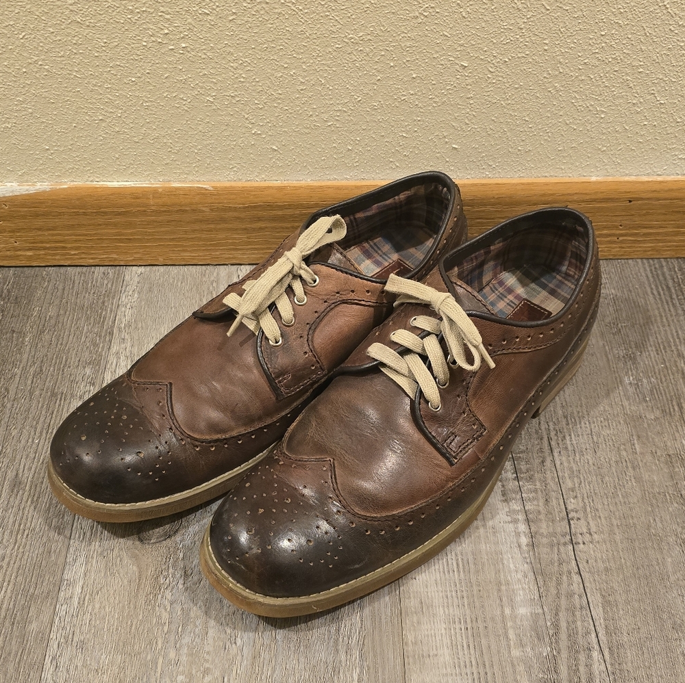 Bed Stu Classic Brown Leather Men's Shoes Siz 11